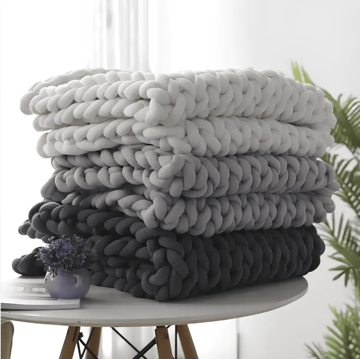 Knitted Comfort Blanket® - PrettyPalace