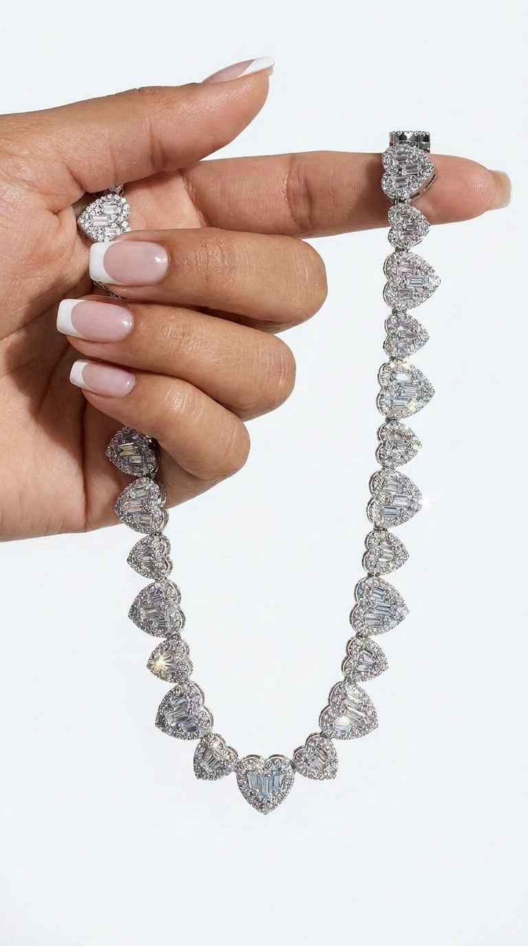 Amoura Tennis Necklace