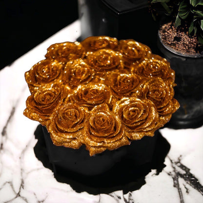 Eternity Diamond Roses - PrettyPalace 24K Gold / 13