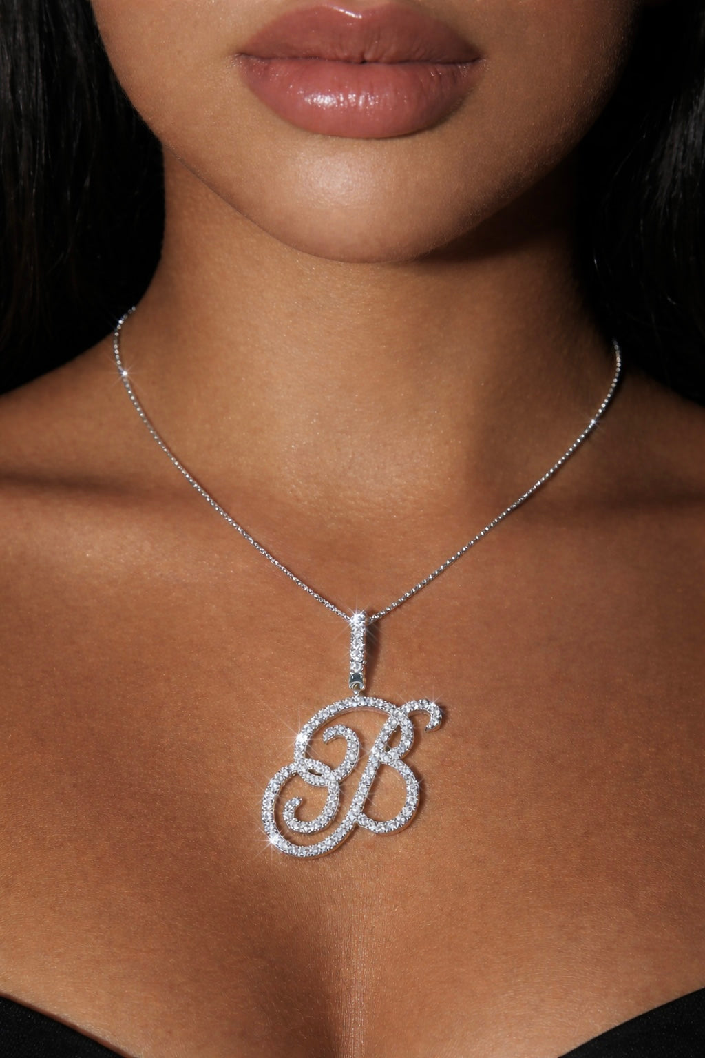 Signature Iced Initial Necklace