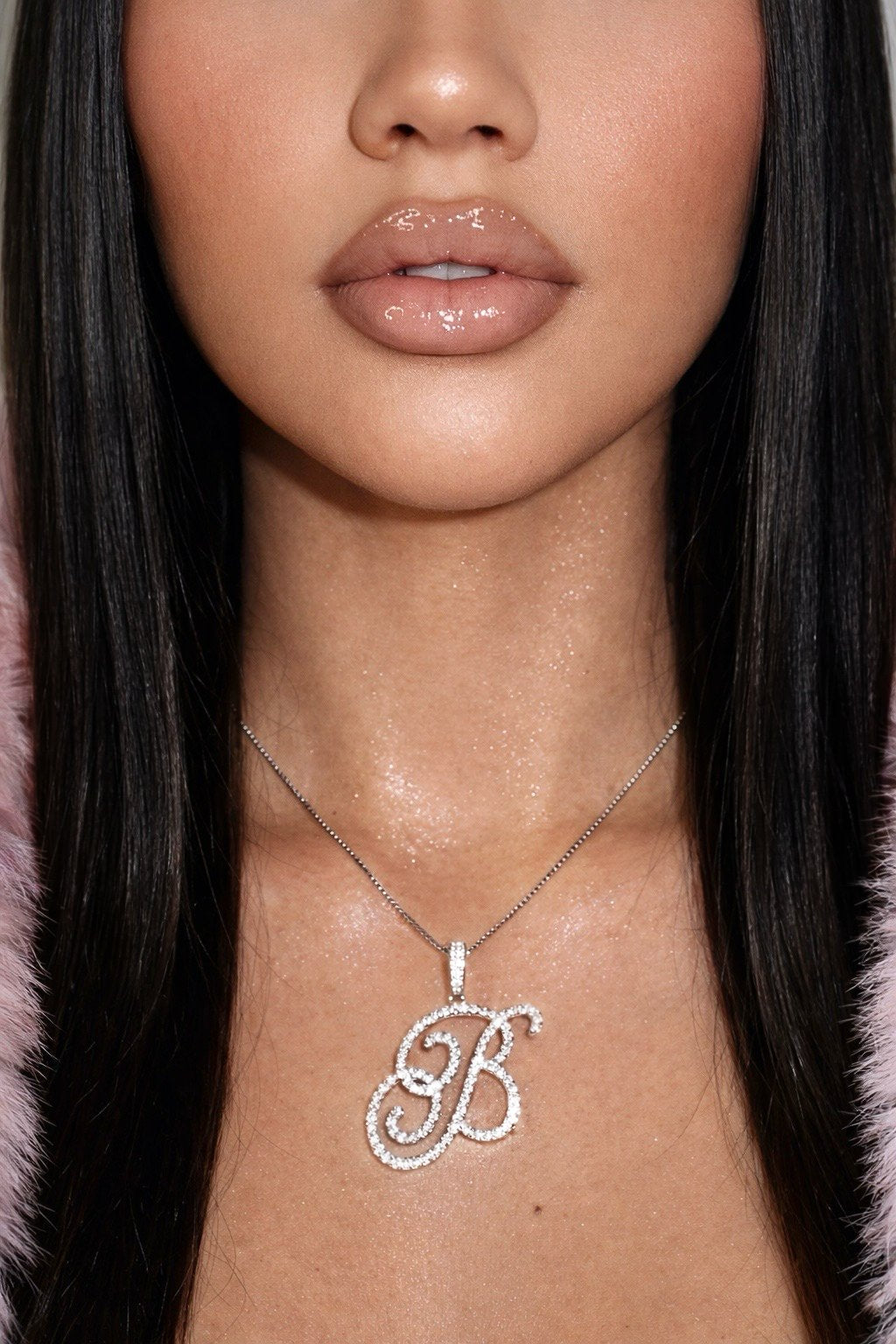 Signature Iced Initial Necklace