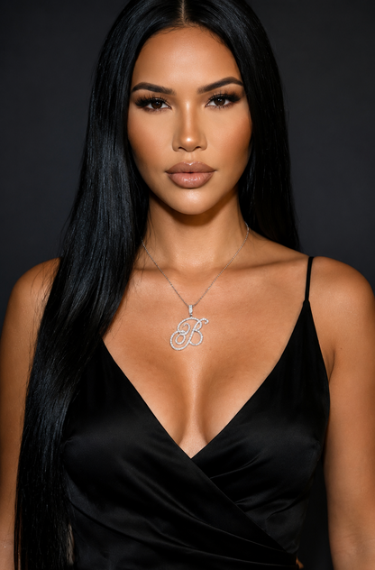 Signature Iced Initial Necklace