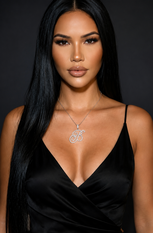 Signature Iced Initial Necklace