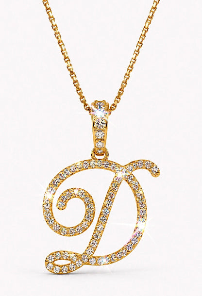 Signature Iced Initial Necklace