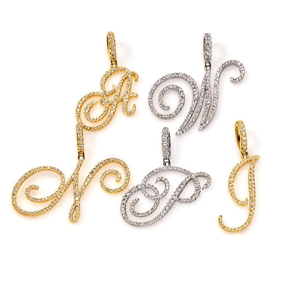 Signature Iced Initial Necklace