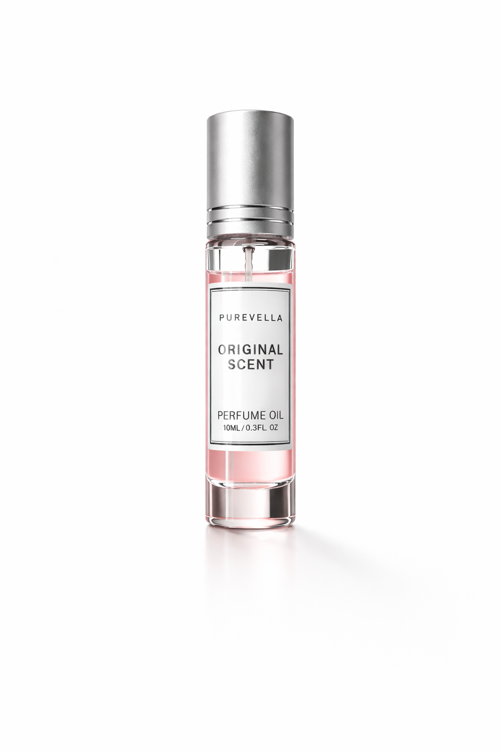 Purevella Scents - Pheromone Perfume, original scent perfume oil in a clear roller bottle.
