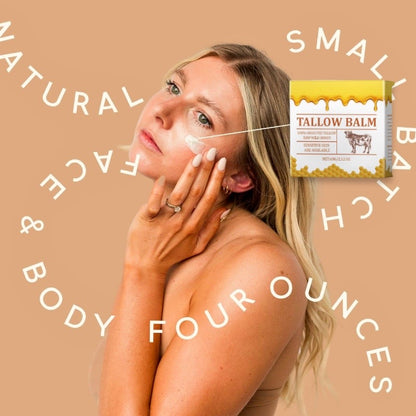 SkinBovine™- Grass Fed Organic Tallow Balm