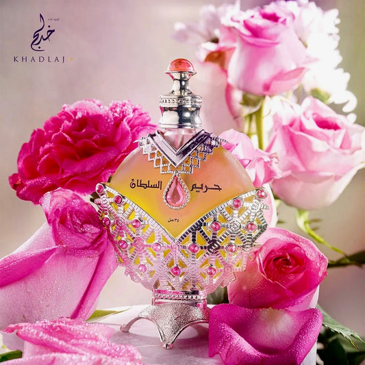 Hareem Al Sultan Silver Perfume by Khadlaj – unisex oriental fragrance