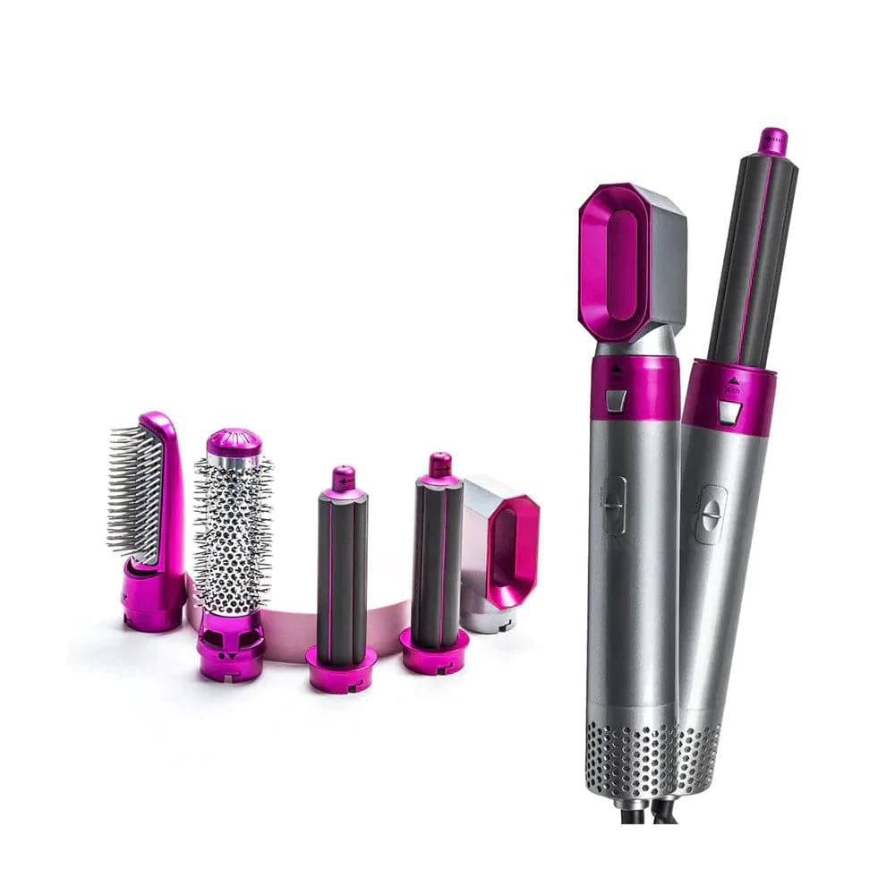 Pretty Palace™ - 5 IN 1 HAIRSTYLER PRO️ - PrettyPalace Pink